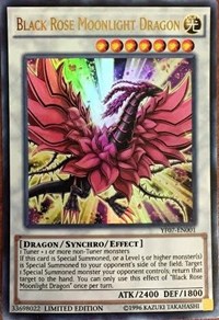 Black Rose Moonlight Dragon - YF07-EN001 - Ultra Rare - Limited Edition