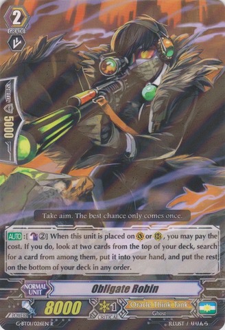 Obligate Robin - G-BT01/026EN - R