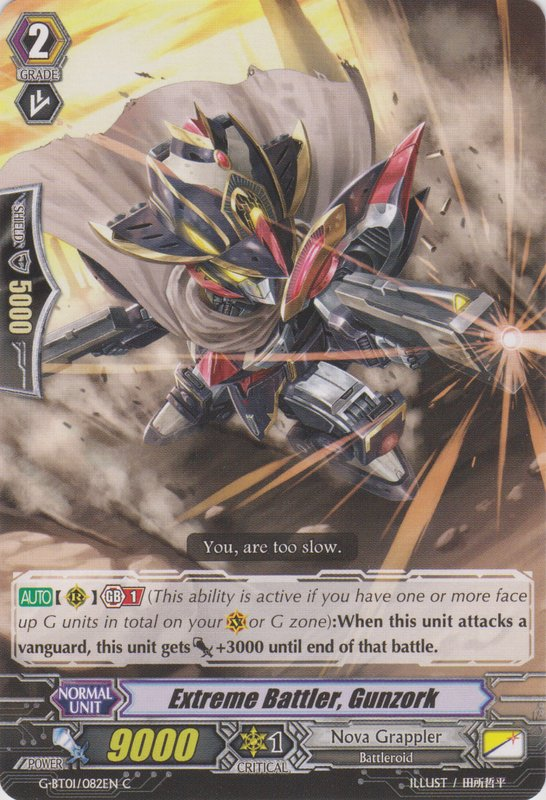 Extreme Battler, Gunzork - G-BT01/082EN - C