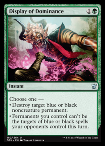 Displayofdominance