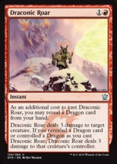 Draconic Roar - Foil