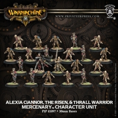 PIP41097 WRM Merc Alexia Ciannor, The Risen & Thrall Warrior Box