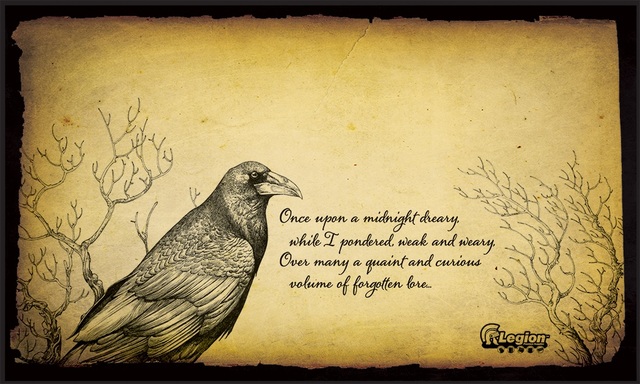 The Raven Playmat