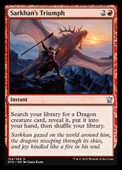 Sarkhan's Triumph - Foil