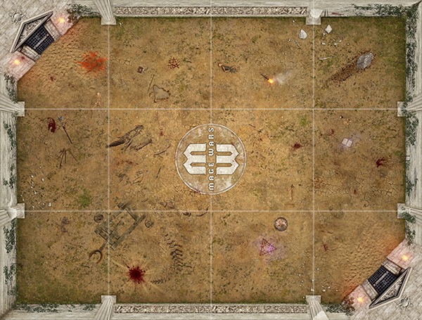 Mage Wars Salenia Playmat