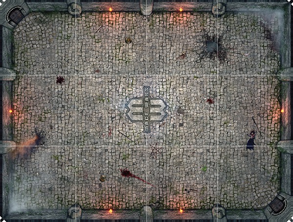 Mage Wars Westlock Playmat