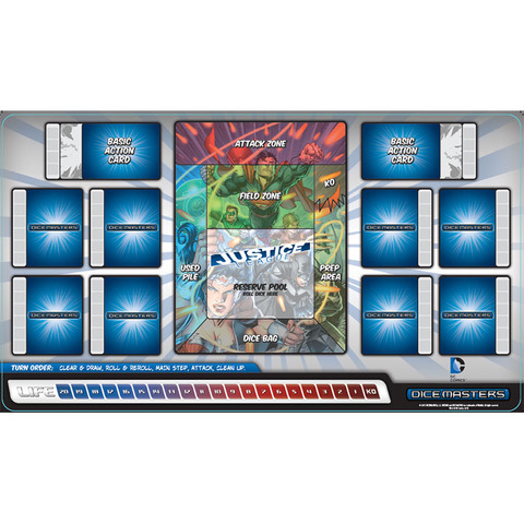 DC Dice Masters: Justice League Playmat