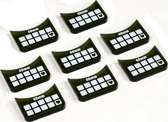 PIP91083 WRM/HRD Medium-Base Wound Markers