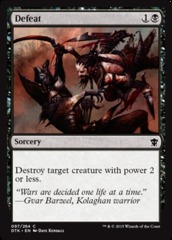 Defeat - Foil