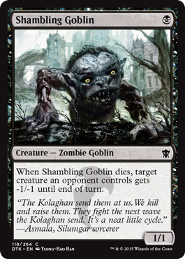 Shambling Goblin - Foil