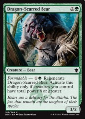 Dragon-Scarred Bear - Foil