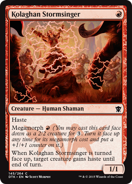 Kolaghan Stormsinger - Foil