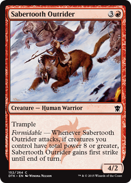 Sabertooth Outrider - Foil