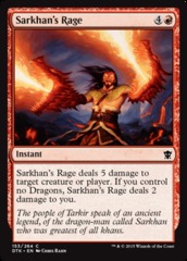 Sarkhan's Rage - Foil