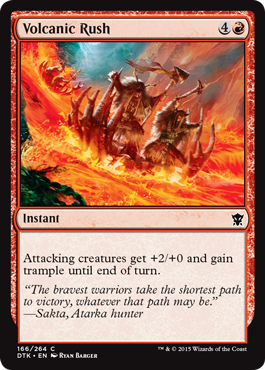 Volcanic Rush - Foil