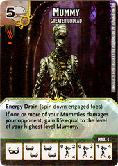 Mummy - Greater Undead (Card Only)