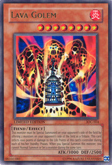 Lava Golem - IOC-SE4 - Ultra Rare - Limited Edition