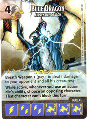 Blue Dragon - Apprentice Dragon (Die & Card Combo)