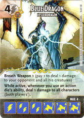 Blue Dragon - Lesser Dragon (Die & Card Combo)