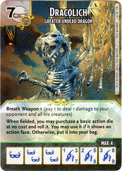 Dracolich - Greater Undead Dragon (Die & Card Combo)