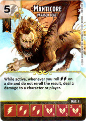 Manticore - Paragon Beast (Die & Card Combo)
