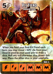 Pit Fiend - Paragon Fiend (Die & Card Combo)