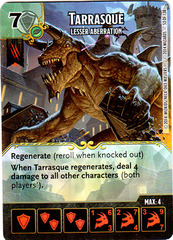 Tarrasque - Lesser Aberration (Die & Card Combo)