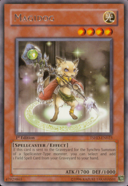 Magidog - TSHD-EN023 - Rare - 1st Edition