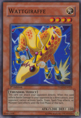 Wattgiraffe - TSHD-EN025 - Super Rare - 1st Edition