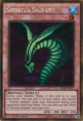 Sinister Serpent - PGL2-EN027 - Gold Rare - 1st Edition