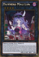 Downerd Magician - PGL2-EN047 - Gold Rare - 1st Edition