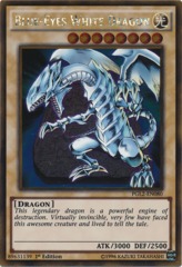 Blue-Eyes White Dragon - PGL2-EN080 - Gold Rare - 1st Edition