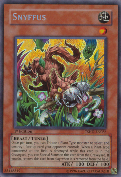 Snyffus - TSHD-EN083 - Secret Rare - 1st Edition