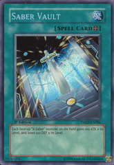 Saber Vault - TSHD-EN086 - Secret Rare - 1st Edition