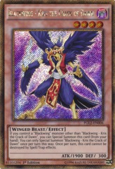 Blackwing - Kris the Crack of Dawn - PGL2-EN006 - Gold Secret Rare - 1st Edition