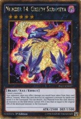 Number 14: Greedy Sarameya - PGL2-EN017 - Gold Secret Rare - 1st Edition