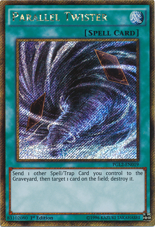 Parallel Twister - PGL2-EN019 - Gold Secret Rare - 1st Edition
