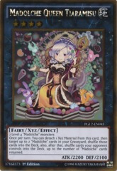 Madolche Queen Tiaramisu - PGL2-EN045 - Gold Rare - 1st Edition