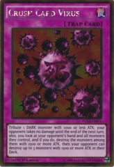 Crush Card Virus - PGL2-EN070 - Gold Rare - 1st Edition