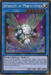 Herald of Perfection - PGL2-EN085 - Gold Rare - 1st Edition