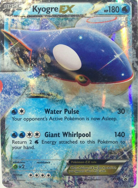 Kyogre EX - XY41 - Ultra Rare Promo
