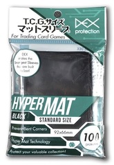 Dex Protection Standard Size Hyper Mat Sleeves - Black (100 Ct)