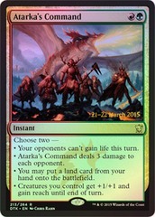 Atarka's Command - Foil - Prerelease