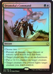 Dromoka's Command - Foil - Prerelease Promo