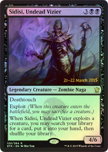 Sidisi, Undead Vizier - Foil - Prerelease Promo