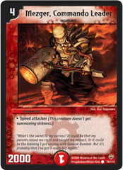 Mezger, Commando Leader