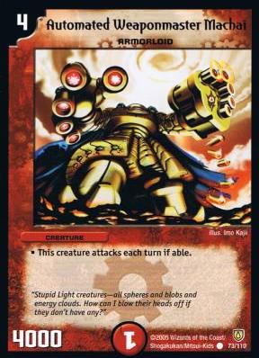 Automated Weaponmaster Machai