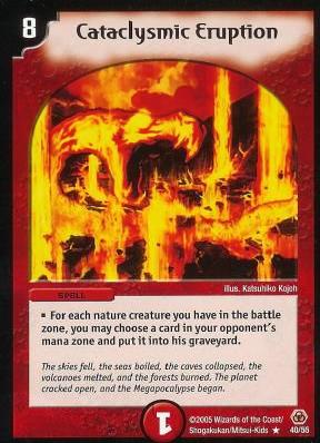 Cataclysmic Eruption Cataclysmic Eruption
