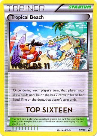 Tropical Beach (Top Sixteen) - BW28 - Promotional