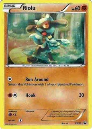 Riolu (Cracked Ice Holo) - BW33 - Promotional